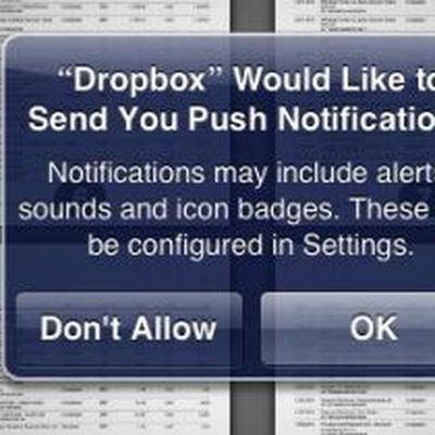 Dropbox push