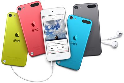 ipod touch 5 χρωμάτων