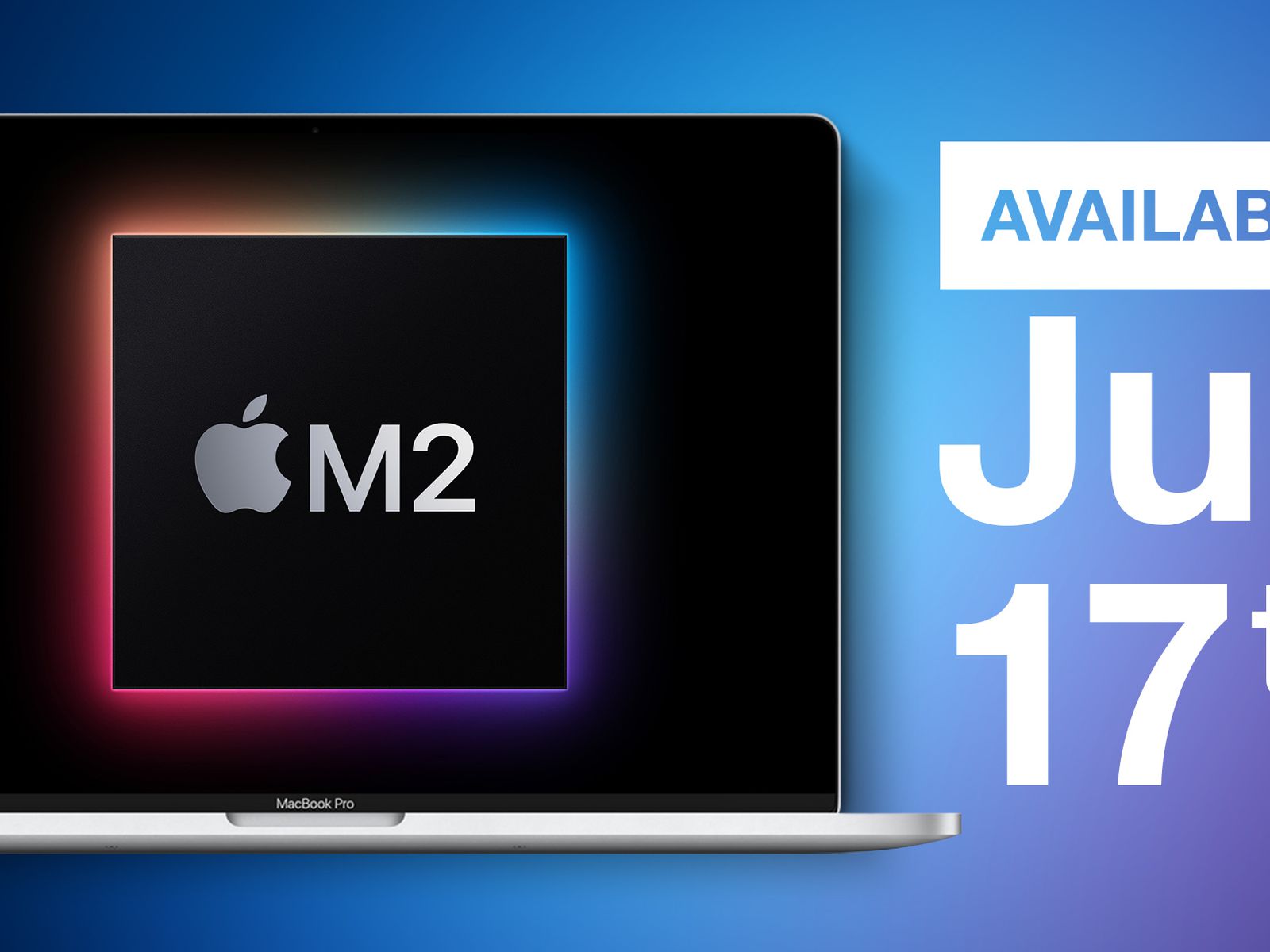 13-inch MacBook Pro with M2 available to order starting Friday