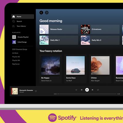 spotify redesign desktop