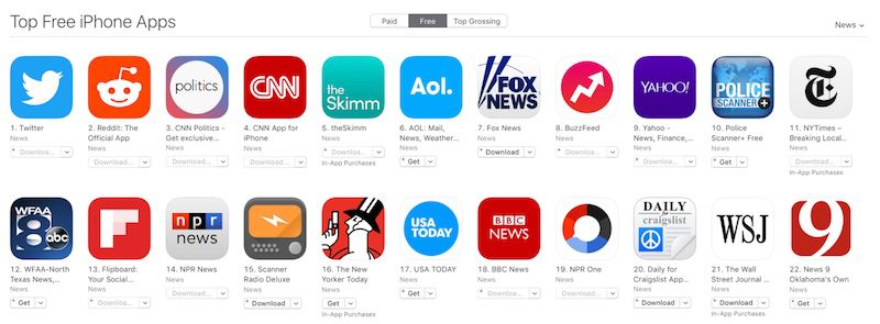 twitter app store