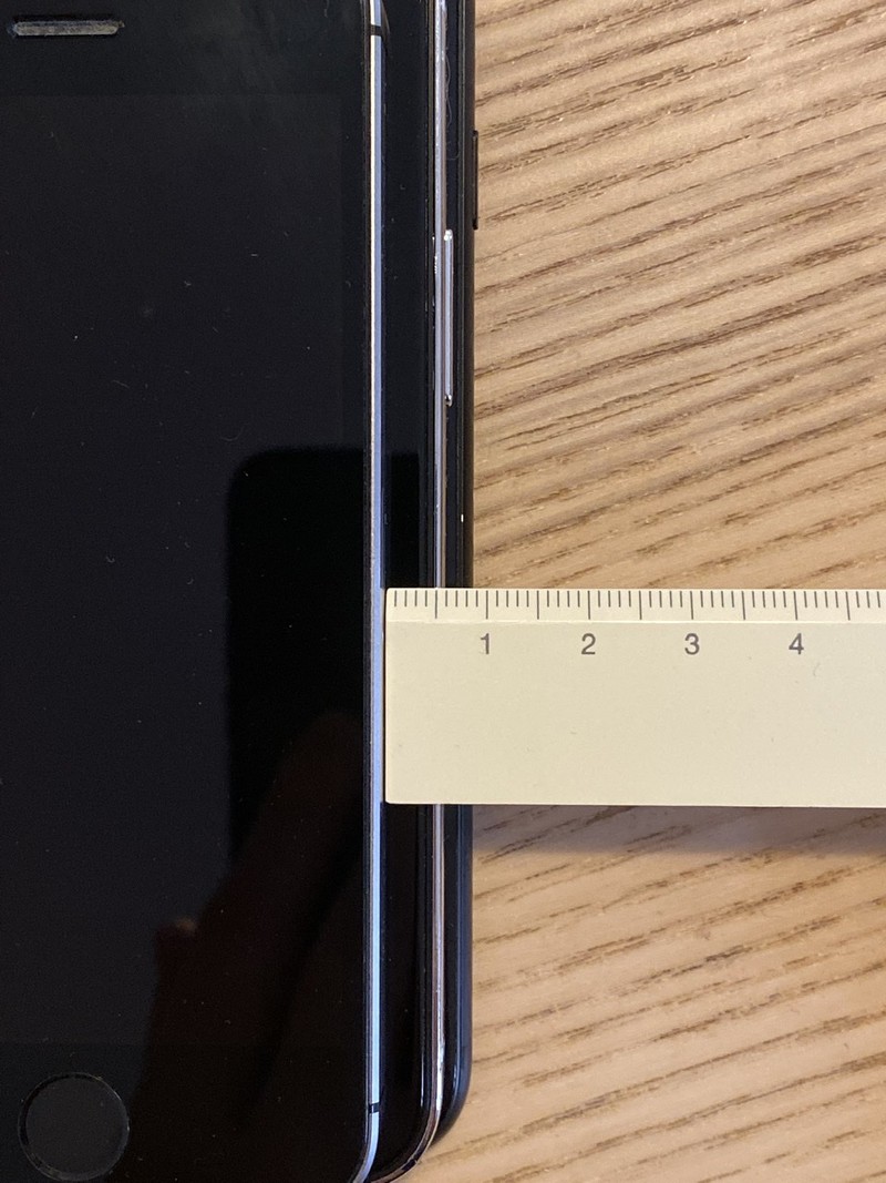 5.4-Inch iPhone 12 Model Size Compared to Original iPhone SE and iPhone 7