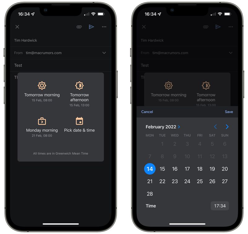How to Schedule Emails on iPhone and iPad - MacRumors