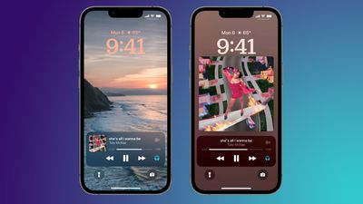 ios 16 apple music lock screens