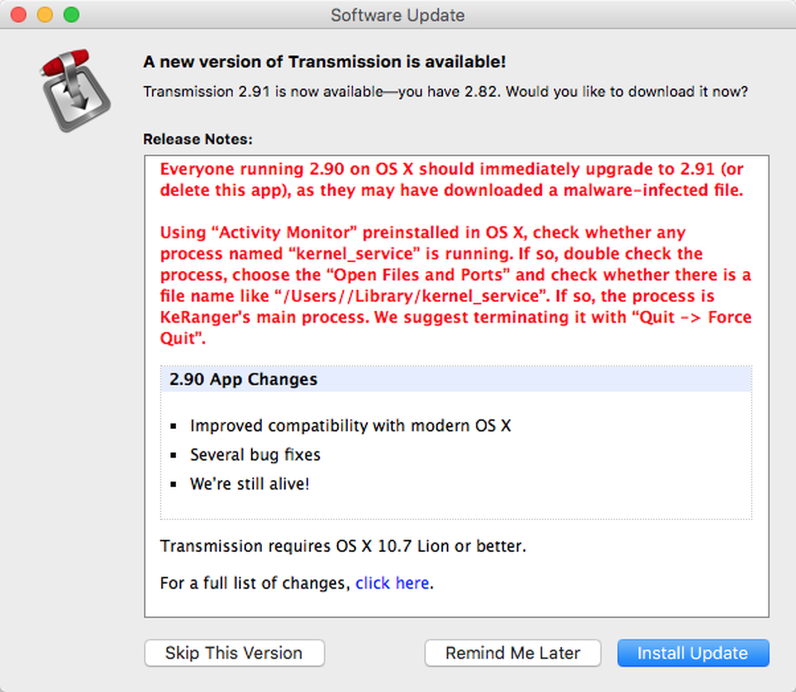 transmission for mac 10.5.8 free download