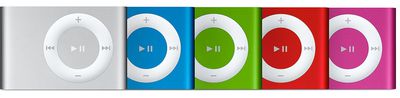 iPod shuffle a doua generație