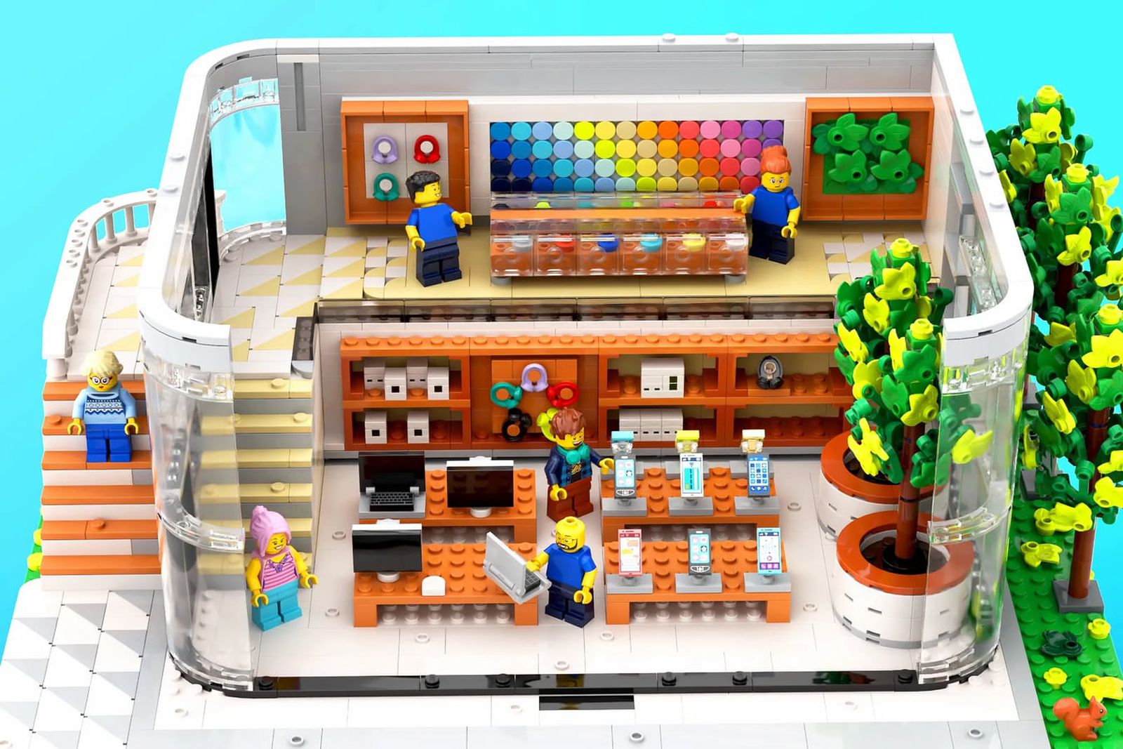 Check Out This LEGO Apple Store - MacRumors