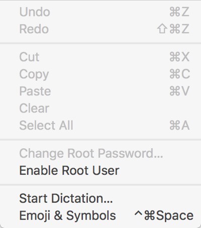 Setup user password mac