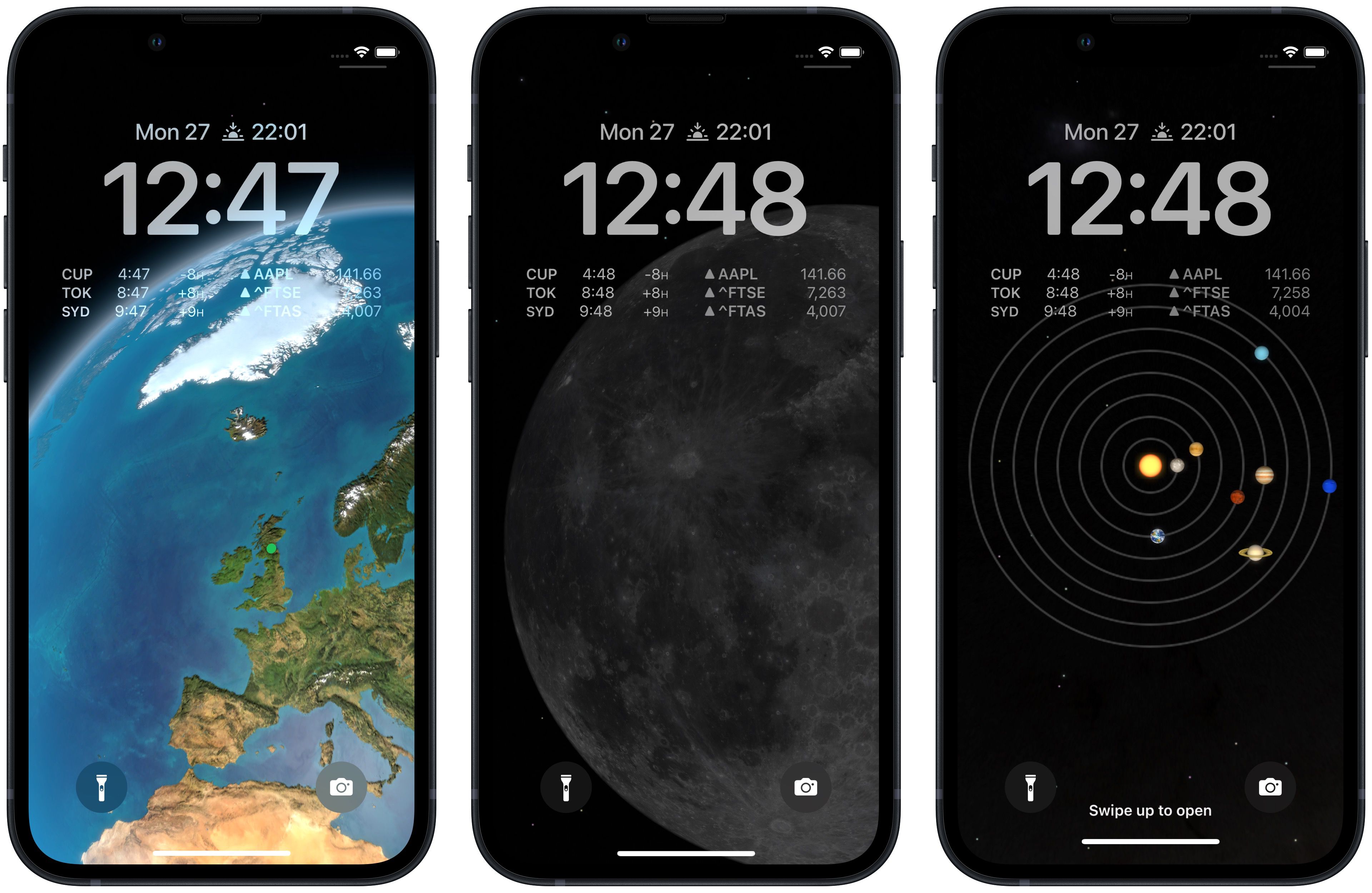 Ios 16 How To Set A Dynamic Astronomy Lock Screen Wallpaper Macrumors