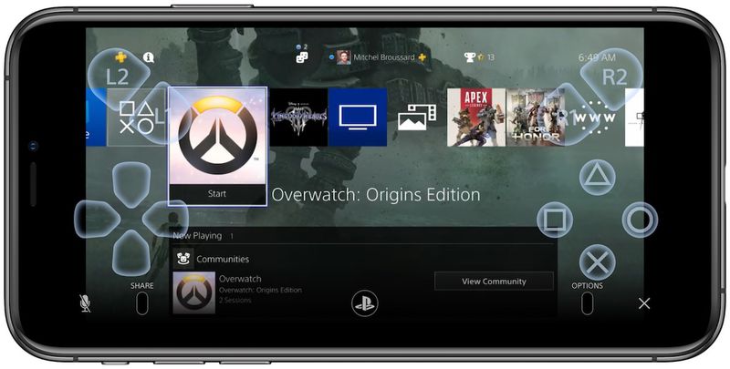 Sony Releases Remote Play App To Control Your Ps4 With Iphone Or