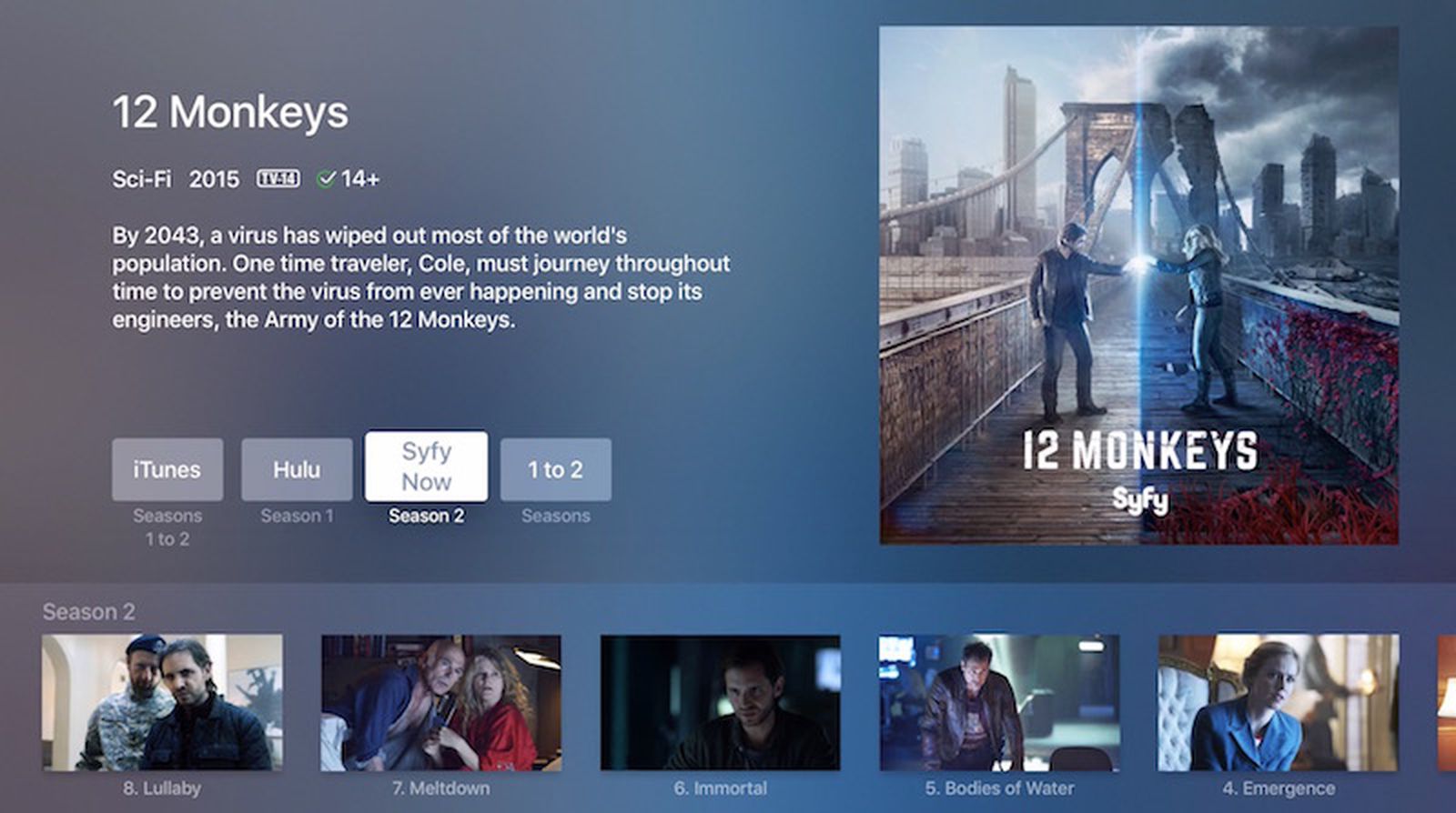 Apple Tv Universal Search Gains Support For Bravo E Syfy And Usa Macrumors