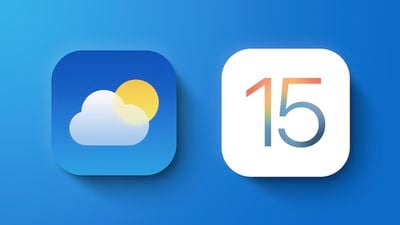 iOS 15 Weather Feature