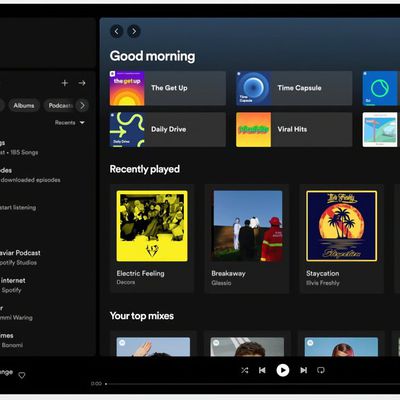 spotify desktop redesign