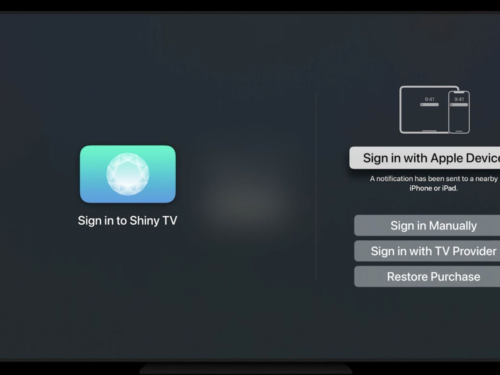 With tvOS 15, You Can Sign Into Apps Using ID or Touch ID Your iPhone MacRumors