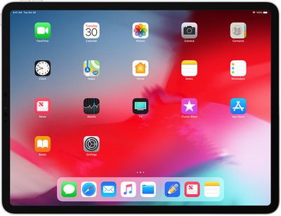 2018ipadprohomescreen