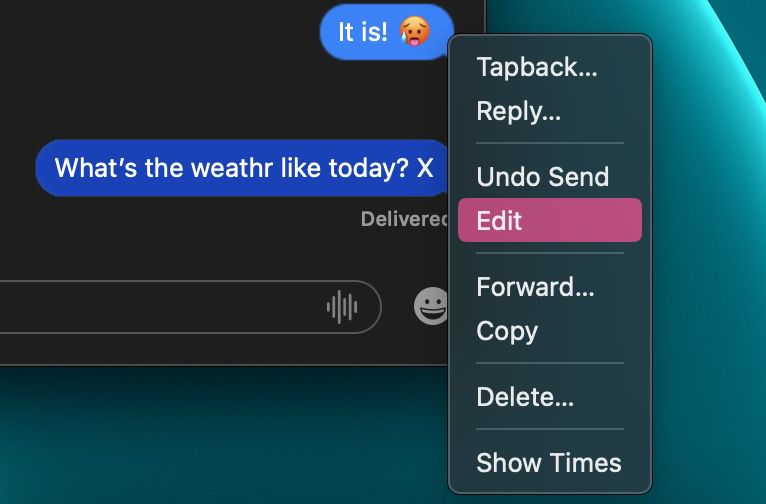 how to edit a sent email on mac