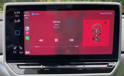 2021 vw id4 carplay now playing