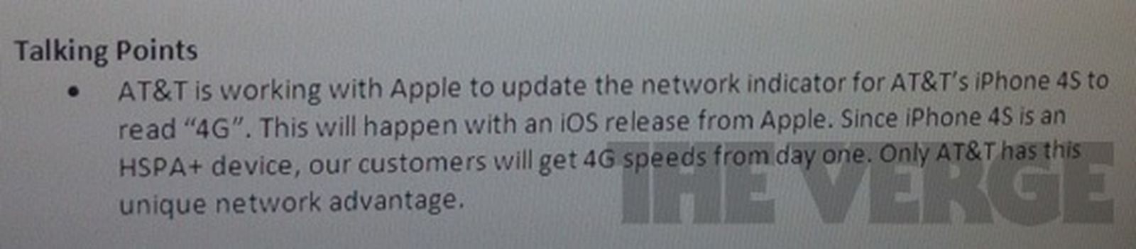 AT&T Looking to Add '4G' Network Indicator to iPhone 4S Status Bar ...