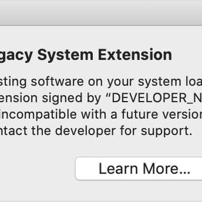 macos catalina legacy system extension alert