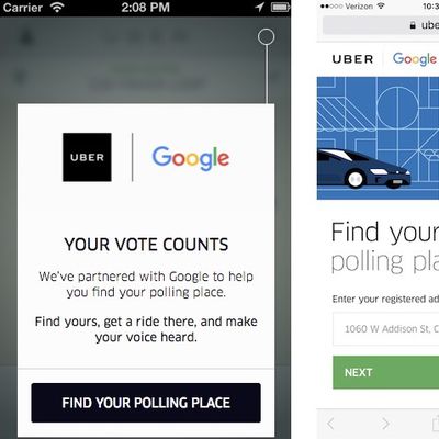 uber election day
