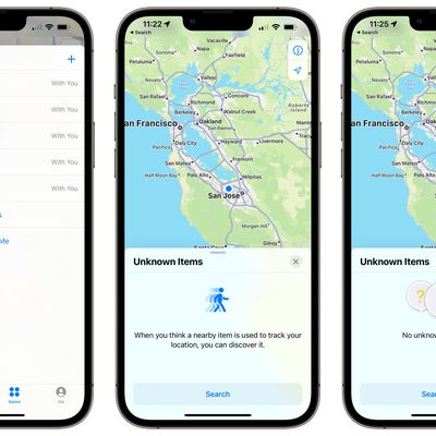 apple unknown items scan