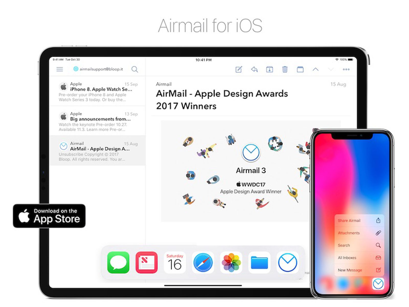 Airmail 1.5 for iOS Released - New Custom Actions, Workflow & Bear  Integration