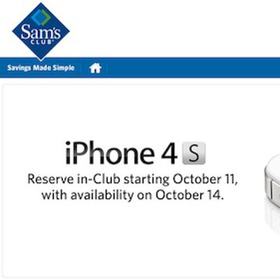 iphone 4s sams club