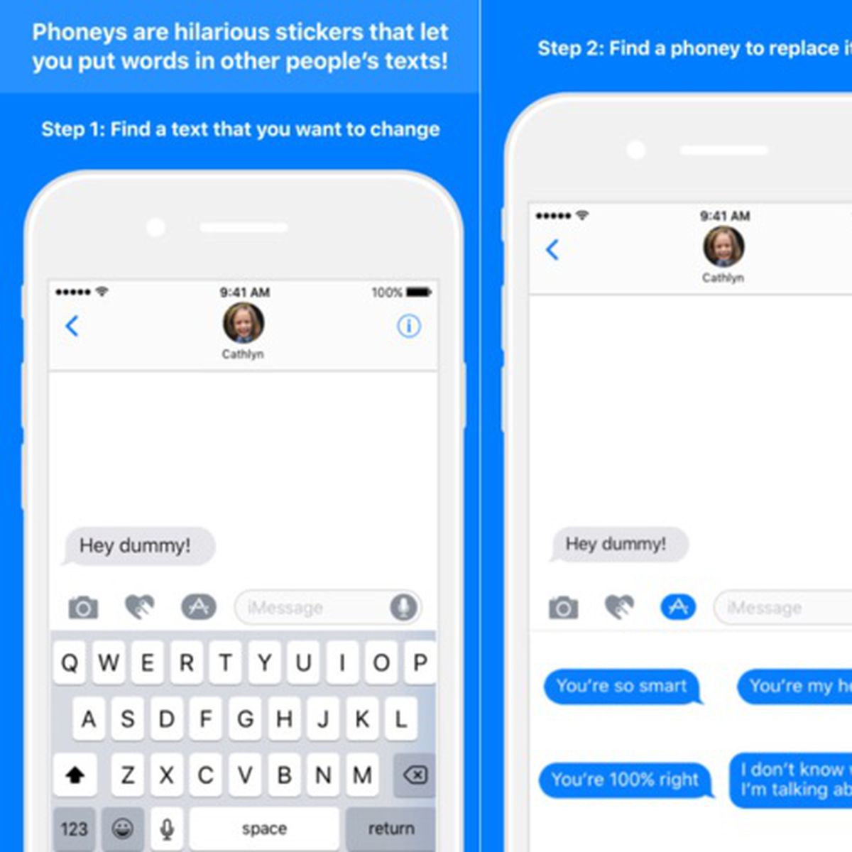 Sticker App Phoneys Nixed By Apple For Mimicking Messages Chat Bubble Design Macrumors