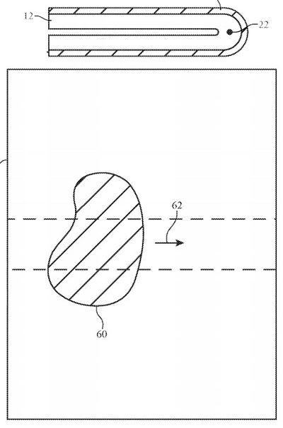 apple foldable smartphone heating patent