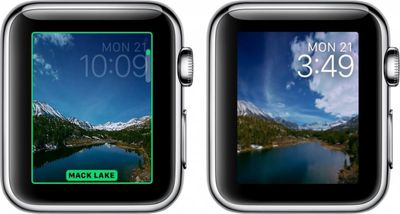 mesterværk kasket finansiere How to Personalize Your Watch Face and Complications in watchOS 2 -  MacRumors
