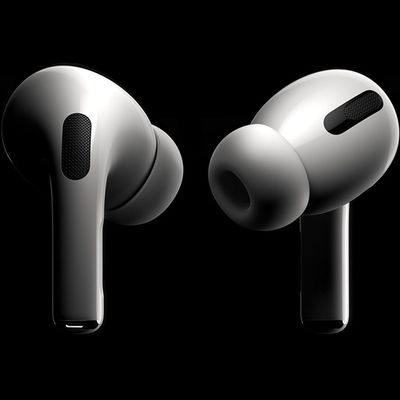 airpods pro black background