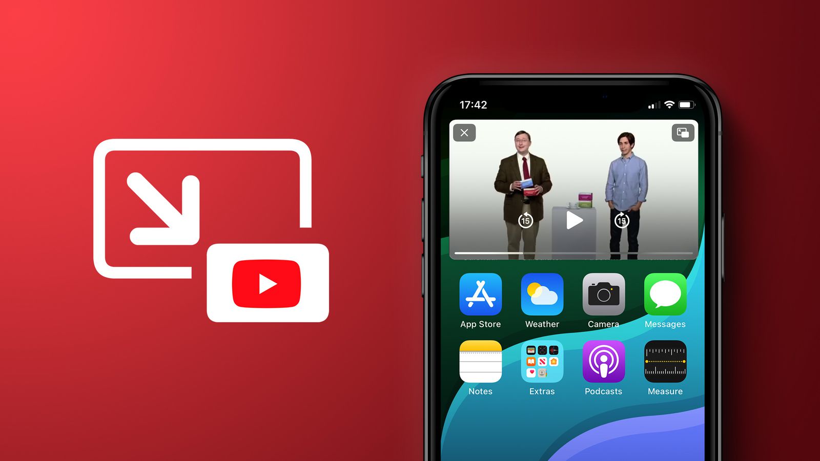 YouTube Rolling Out Picture-in-Picture Support on iOS for All U.S. Users, Premium Users Globally - MacRumors