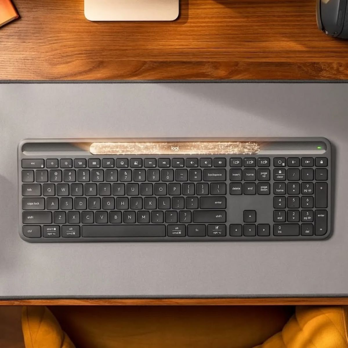 Logitech Launches Solar-Powered Signature Slim K980 Keyboard