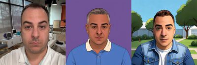 iOS 26 attēlu rotaļu laukuma ilustrācija