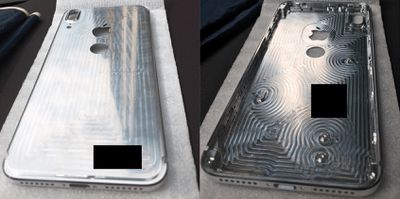 iphone x touch id rear chassis rumor