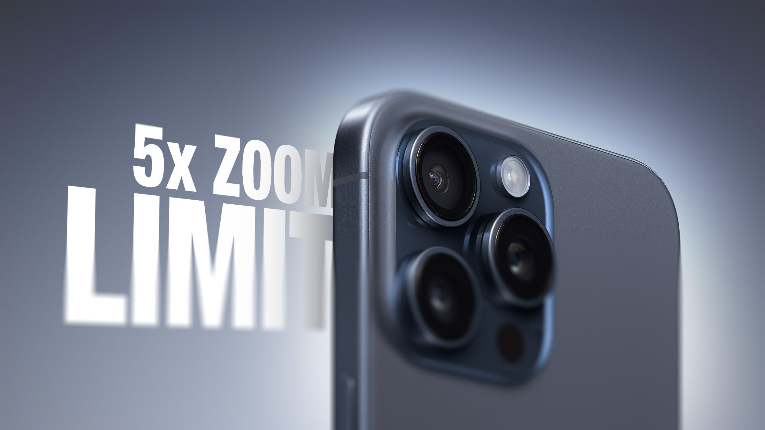 Apple explica por qué el iPhone 15 Pro Max está limitado a un zoom óptico de 5x