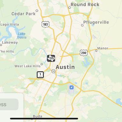 apple maps texas