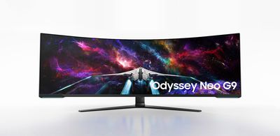 samsung odyssey neo g9 monitor - CES 2023: جدیدترین مانیتورهای سامسونگ شامل نمایشگر رقیب اپل استودیو، مانیتور هوشمند M8 به روز شده است.
