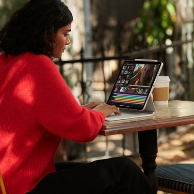m1 ipad pro table