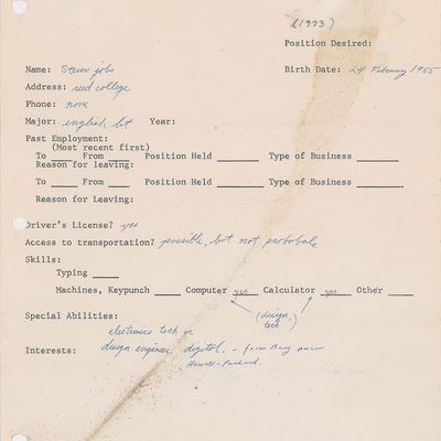 stevejobsquestionnaire