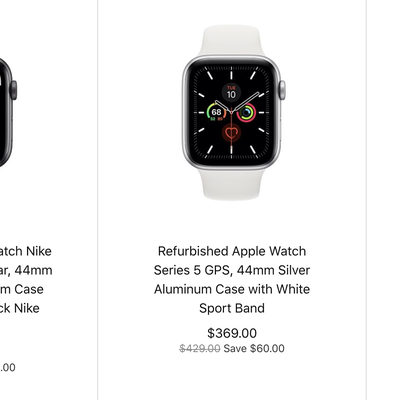 apple watch series 5 refurbished