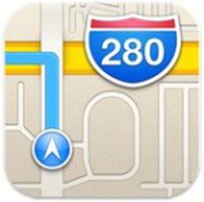 ios 6 maps icon