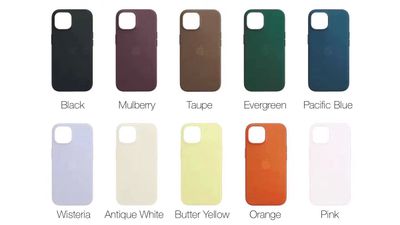 Apple's finely woven case colors