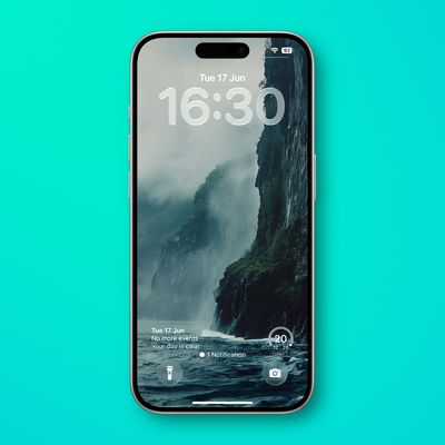 ios 26 bottom widgets lock screen