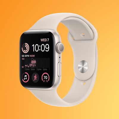 apple watch se yellow
