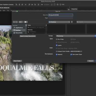 photoshop mac dark mode