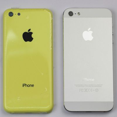 yellow plastic iphone back comparison