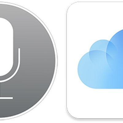 Siri iCloud icons