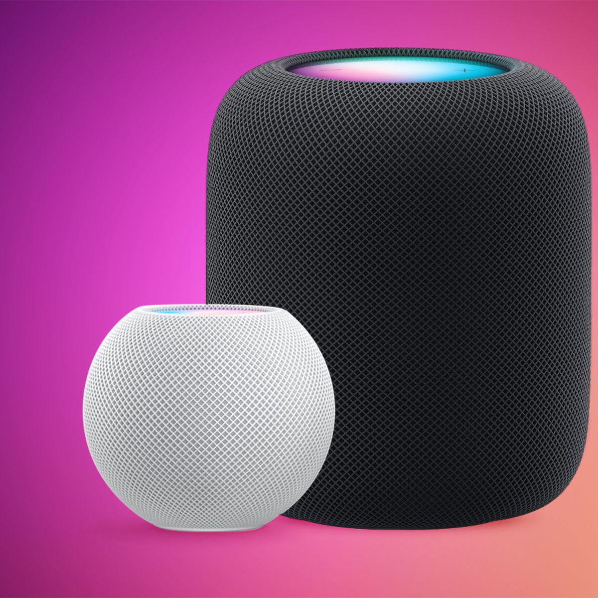 Apple's HomePod mini is a smaller, spherical smart speaker