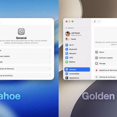macOS 26 vs 27 Unified Sidebar